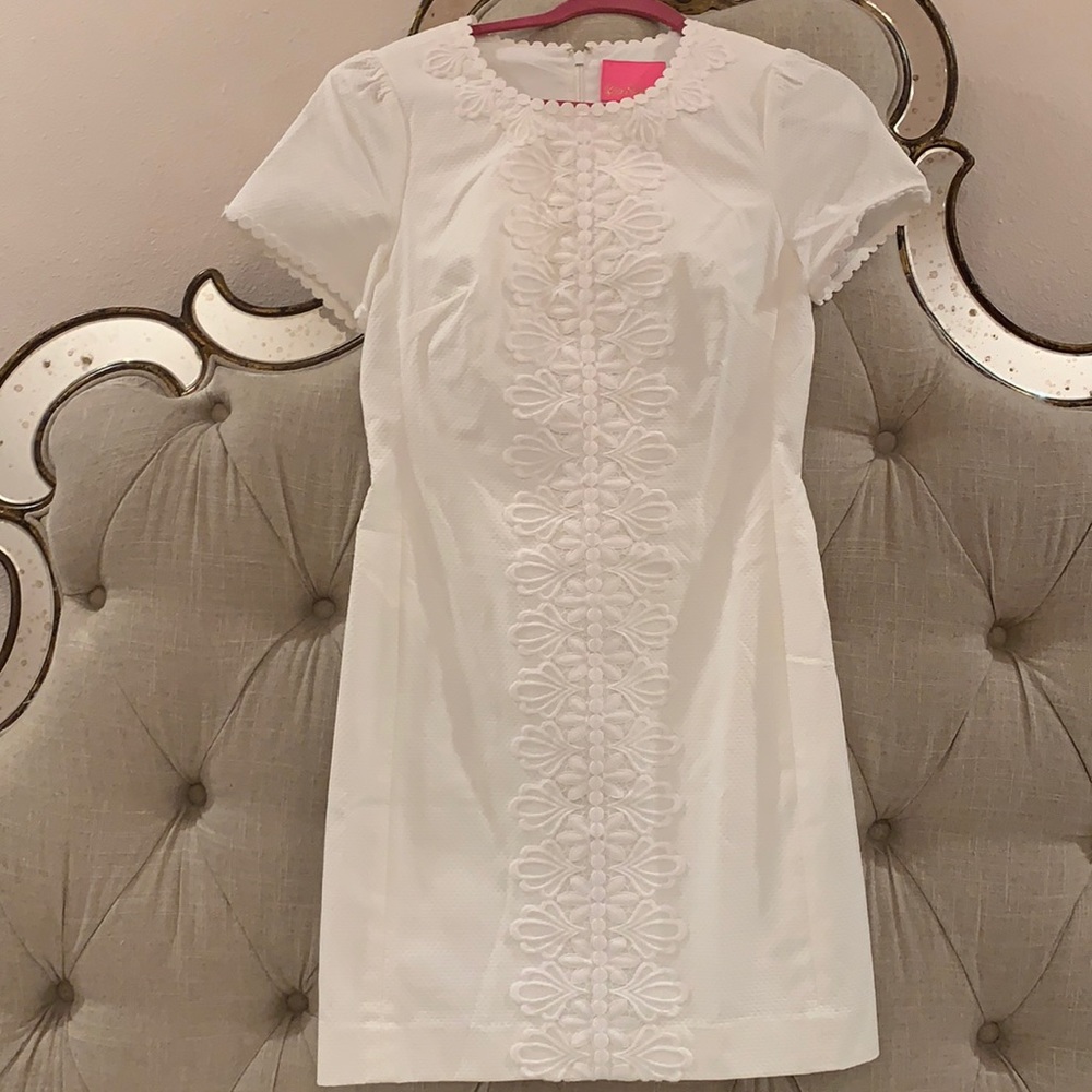 Lily Pulitzer White Graduation/Easter Dress